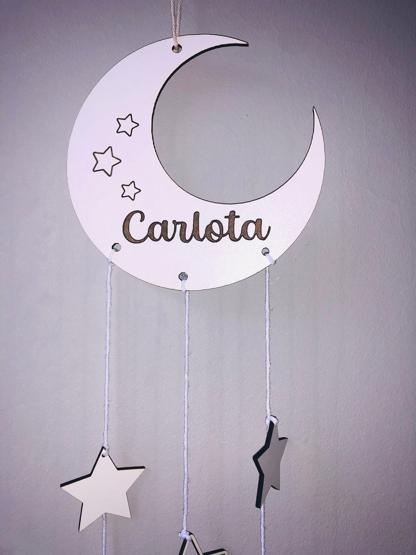 Atrapasueños luna personalizado